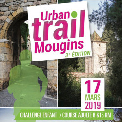avis de coureurs sur l'Urban Trail de Mougins - affiche édition 2019