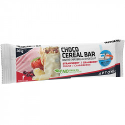 Barre de céréales Aptonia chocolat fruits rouges