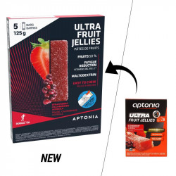Aptonia Pâte de fruits ULTRA fraise cranberries acérola 5x25g