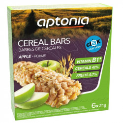 APTONIA Barre de céréales CLAK pomme 6x21g