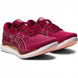 Asics GLIDERIDE chaussures running femme- coloris ROSE-PETAL-BREEZE avis de coureuses