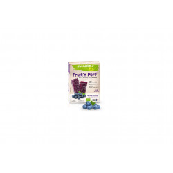 OVERSTIMS Étuis 4 barres Fruit'n Perf Bio - Myrtille sauvage Diététique Barres