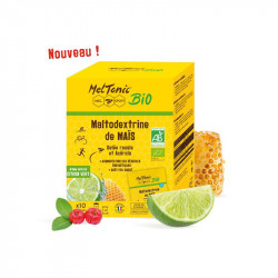 Maltodextrine de maïs Bio - Citron vert - MELTONIC étui de sachets pour préaparation de
