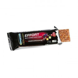 ERGYSPORT barre Effort - barre énergétique saveur fruits rouges