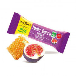 Barre énergétique Bio - Miel & Figues - MELTONIC - barre seule de 25 grammes