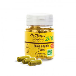 Gelée Royale Tonic Bio - MELTONIC - boîte de 60 gélules