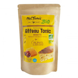 Gâteau énergétique Bio - Noisette, Miel & Gelée Royale - MELTONIC - sachet de préparation