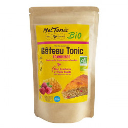 Gâteau énergétique Bio - Framboises, Miel & Gelée Royale - MELTONIC