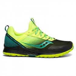 Chaussures de Trail Saucony Mad River TR Jaune / Noir