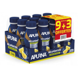 Apurna Pack 9+3 Boissons de récupération - Citron Diététique Protéines / récupération