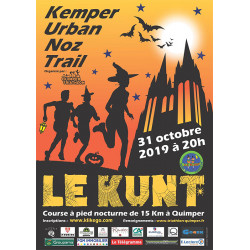Kemper Urban Noz Trail - KUNT affiche d'édition 2019