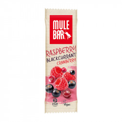 Barre Énergétique MuleBar Vegan Framboise Cassis Cranberry