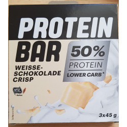 Protein bar weisse chokolade