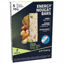 Nougat energetique Aptonia  - boîte de 5 barres