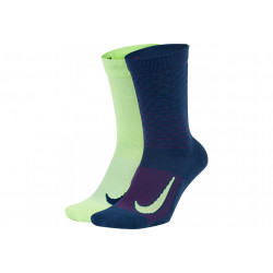 Nike 2 paires Multiplier Crew Heat Up and Cool Down Chaussettes