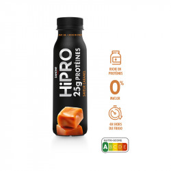 HiPRO à boire saveur caramel boisson de 300g