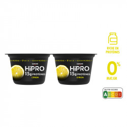 Yaourt citron 0% MG HIPRO