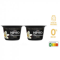 Yaourt vanille 0% MG HIPRO