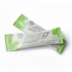 Mielette Beeo sport de 20 grammes au miel d'acacia et concentré naturel de matcha