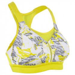BRASSIERE AJUST COQUEE JAUNE KALENJI