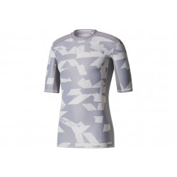 adidas Tee-Shirt 3/4 Techfit Chill Print M vêtement running homme