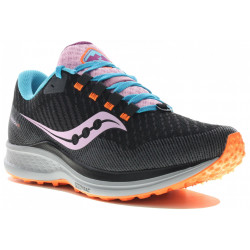 Saucony Canyon TR Bright Future Black W Chaussures running femme