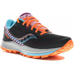Saucony Peregrine 11 Bright Future Black W Chaussures running femme