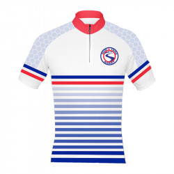 Maillot unisexe manches courtes R&T ADDICT - vue de face