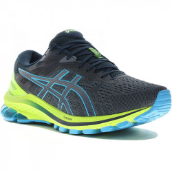 Asics GT-1000 10 chaussures running pour homme coloris gris anthracite, bleu marine, vert