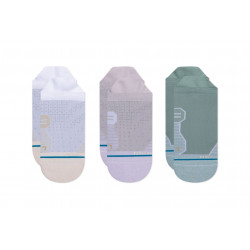 Stance Lot de 3 paires Run Vertical Tab W Chaussettes