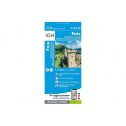Carte IGN 2147ET Foix Cartes