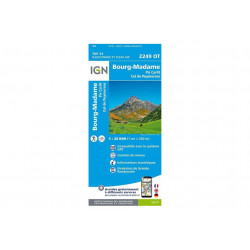 Carte IGN 2249OT Bourg-Madame Cartes