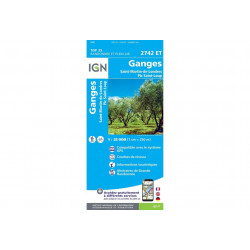 Carte IGN 2742ET Ganges Cartes