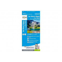Carte IGN 3336ET Les Deux Alpes Cartes