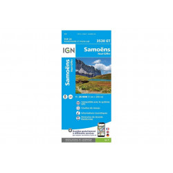 Carte IGN 3530ET Samoëns Cartes