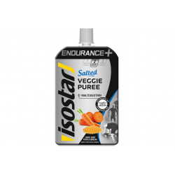 Isostar Gourde Veggie Purée Endurance+ - Carottes Patate douce Semoule Diététique Gels