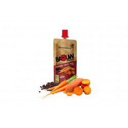 Baouw Purée nutritionnelle bio - Patate douce - Carotte - Poivre Timut Diététique Gels