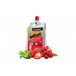 Baouw Eco recharge XXL purée nutritionnelle bio - Framboise - Fraise - Basilic Diététique