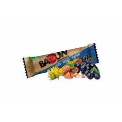 Baouw Barre nutritionnelle bio - Cassis - Amande - Gentiane Diététique Barres