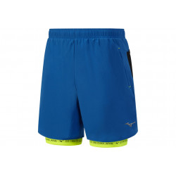 Mizuno Mujin Square 2 en 1 M vêtement running homme
