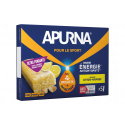 Apurna Barres énergétiques - Citron/Amande Diététique Barres