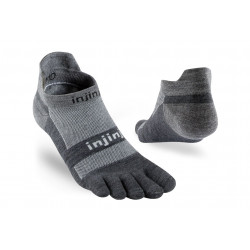 Injinji Run Lightweight No-Show Nüwool Chaussettes