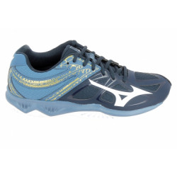 Chaussure de tennisfoot   salle   sports co mizuno thunder blade 2 bleu 40
