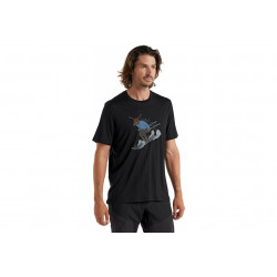 Icebreaker Tech Lite II Ski Rider M vêtement running homme