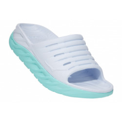 Hoka ora recovery slide femme blanc   bleu 44