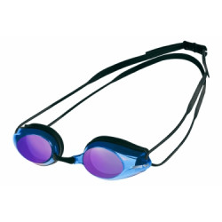 Lunettes de bain arena tracks mirror noir bleu