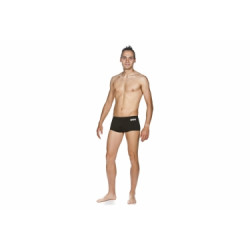 Short de bain arena solid squared noir blanc 75 cm
