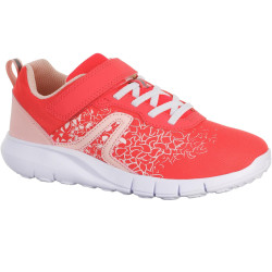 Chaussures marche enfant Soft 140 rose / corail