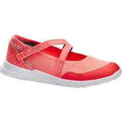 Chaussures marche fille PW 160 Br'easy corail