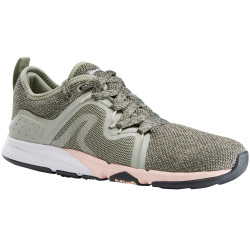 Chaussures marche sportive femme PW 540 Flex-H+ kaki / rose